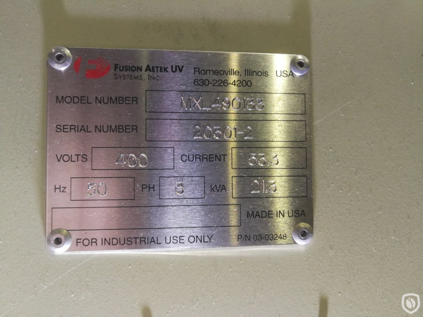 plate power supply UV-oven