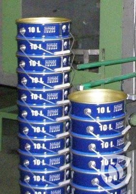 Línea de producción manual de cubos cónicos de 5 - 12 litros