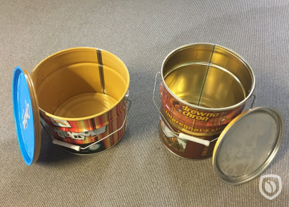 Línea de producción manual de cubos cónicos de 5 - 12 litros