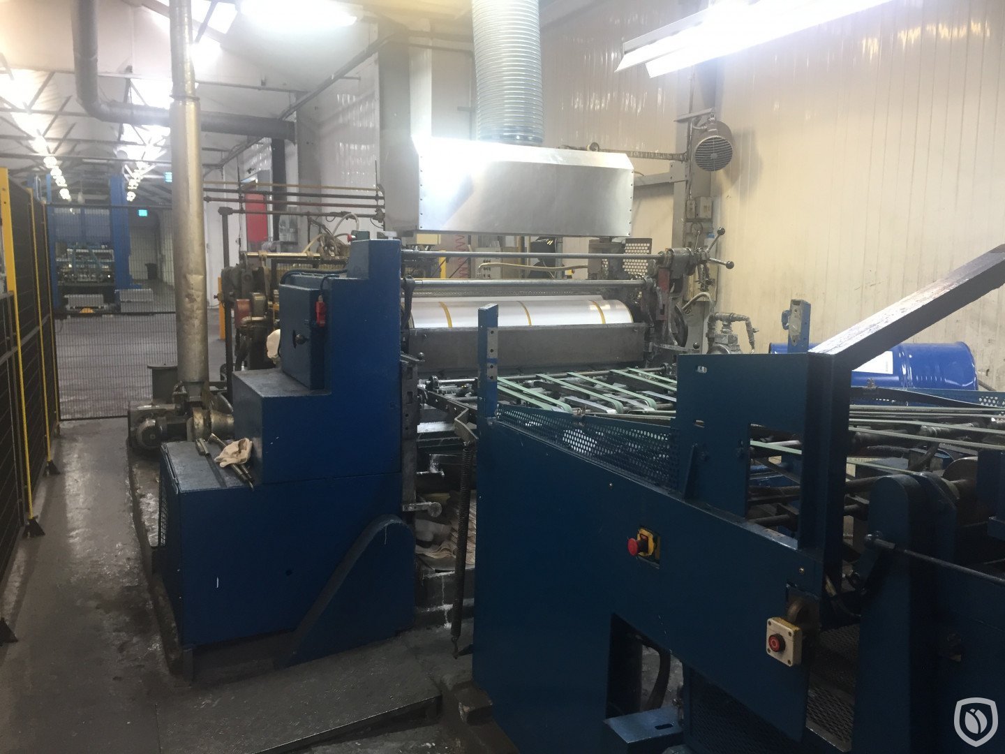 Mailander 460 línea de barnizado con LTG horno de túnel