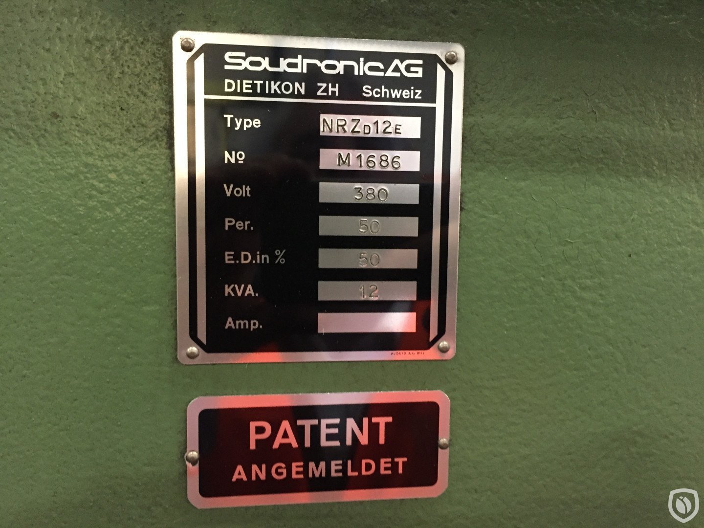 Soudronic NRZd12E