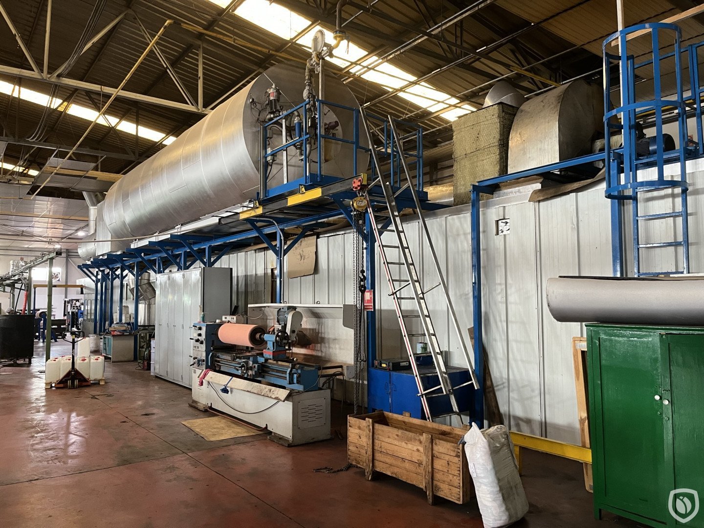 LTG Mailander coating line with 36 meter tunnel-oven