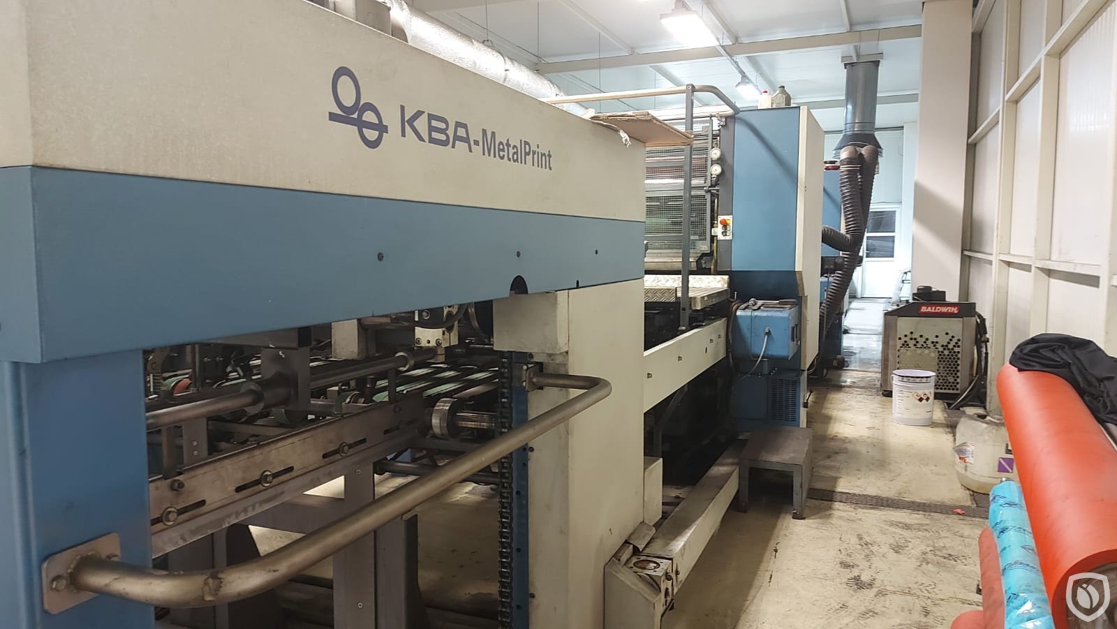 KBA-Metalprint 222 UV printing line