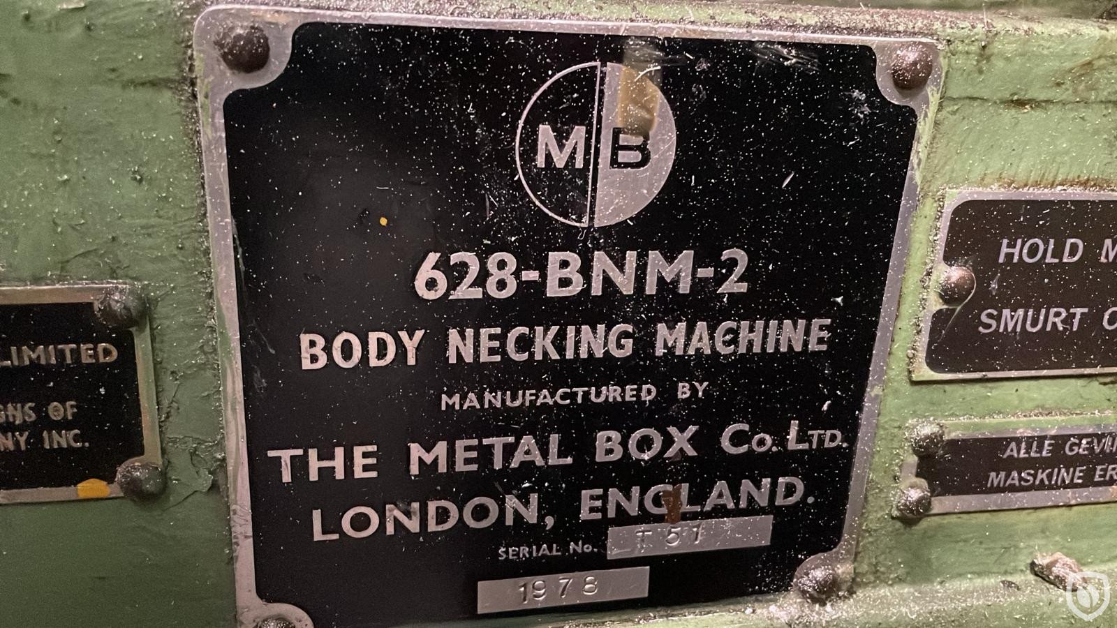 Metal Box 628-BNM-2
